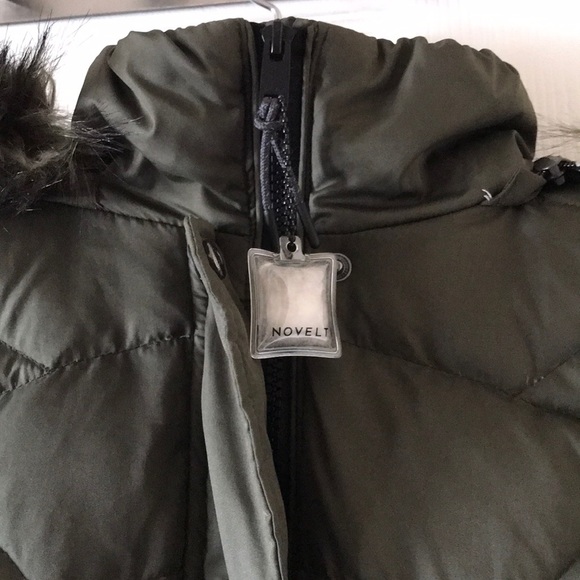 Responsible down certified jacket faux fur trim - Picture 4 of 6